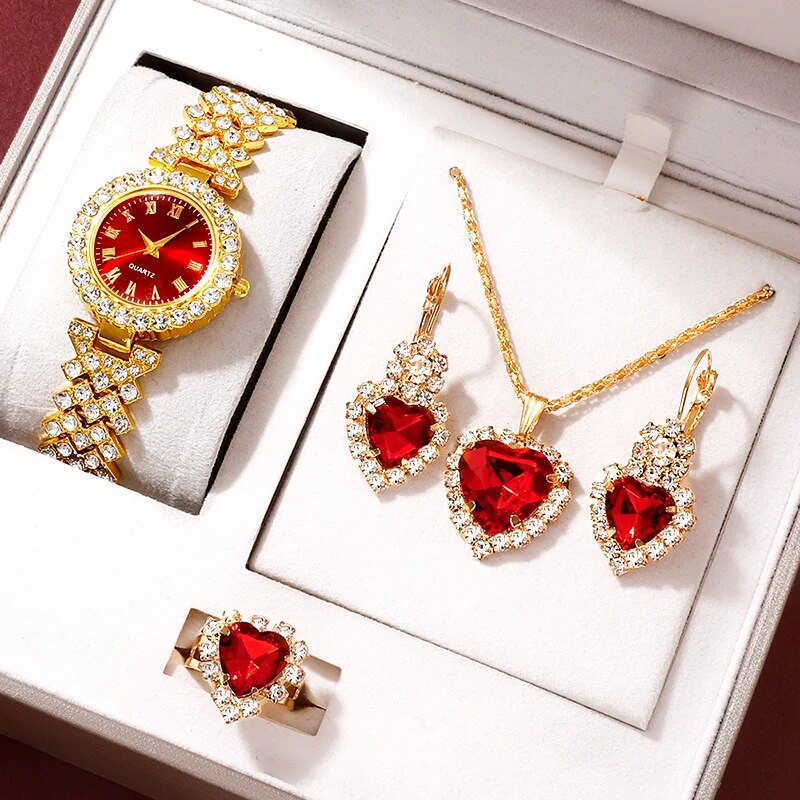 Jewelry Watches Luxury - Montre de luxe dorée pour femme,