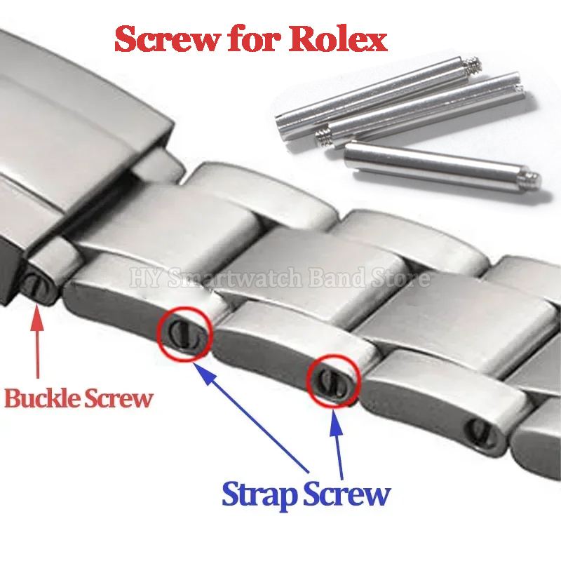 Rolex Watch Daytona - Vis de fixation en acier inoxydable