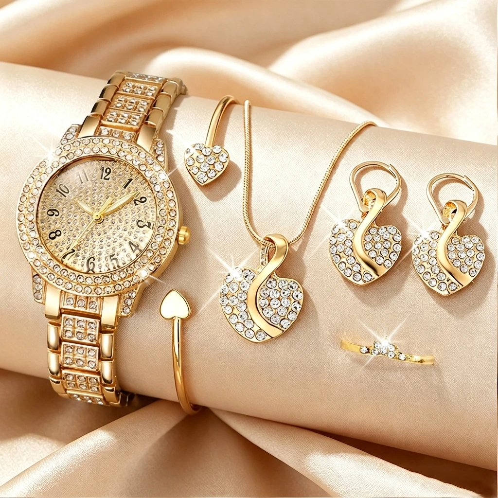 Jewelry Watches Luxury - Ensemble de 6 montres pour femmes