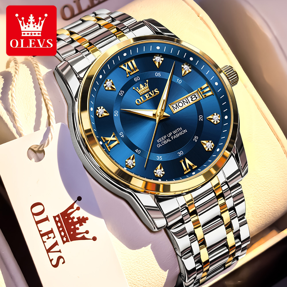 Jewelry Style Watches - OLEVS marque mode hommes montres en