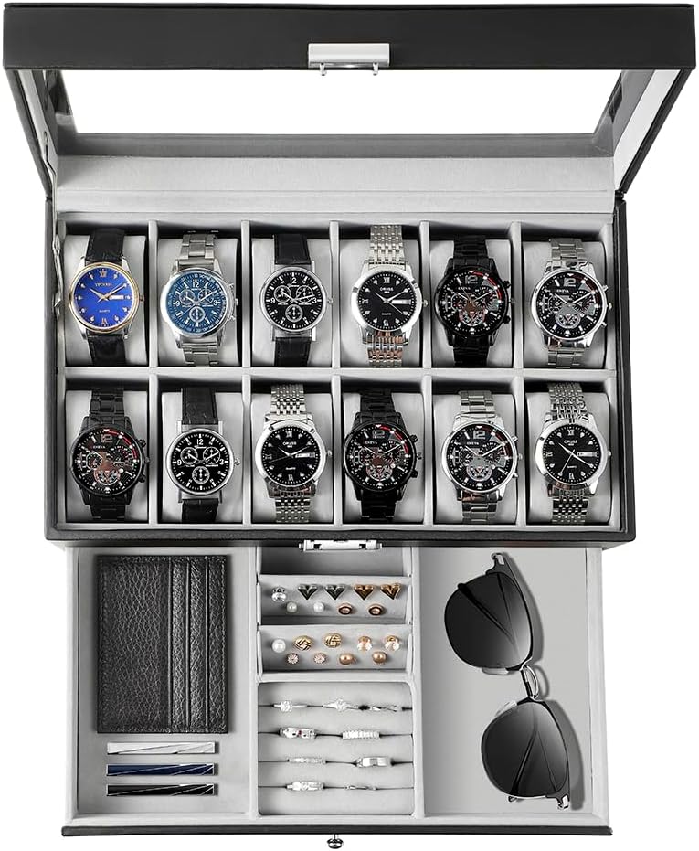 Jewelry Box Organizer Watches - Boîte de rangement pour montres pour