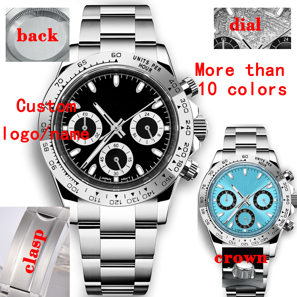 Mens Mechanical Watch - Montre à Quartz personnalisée pour hommes,