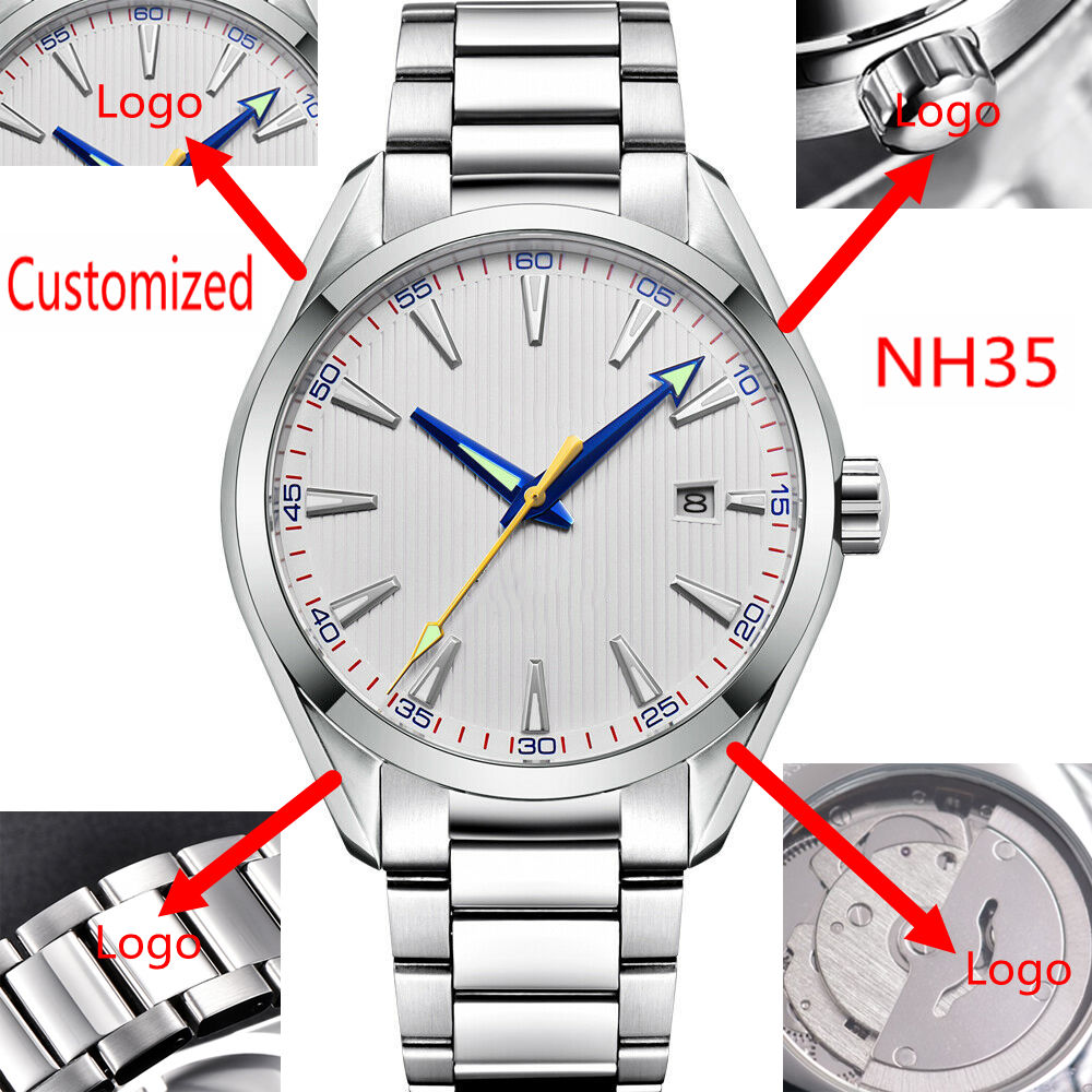 Jewelry Style Watches - Montres automatiques pour hommes avec logo