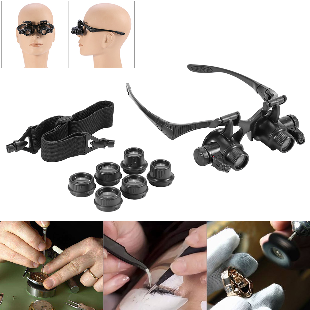 Jewelry Eyewear Watches & Accessories - Tête Loupe nouvelle tête portant Loupe
