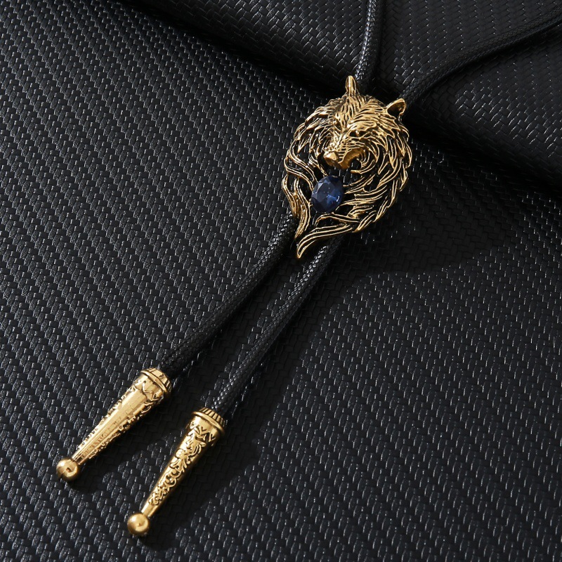 Cravate bolo rétro pour homme  - Wolf Jewelry & Watches Tampa Reviews avis et prix