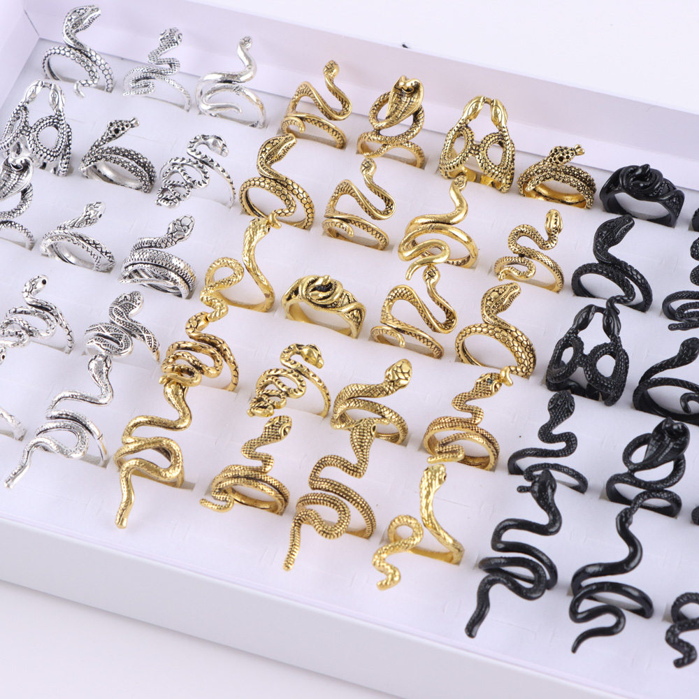 10/20/30/50 pièces/lot mode Pu - Gothic Skull Ring avis et prix