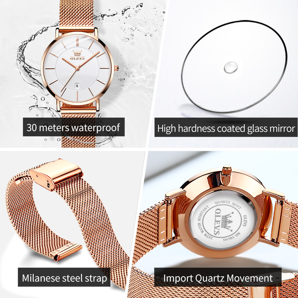OLEVS femme montre 5869 élégan - Jewelry Watch avis et prix