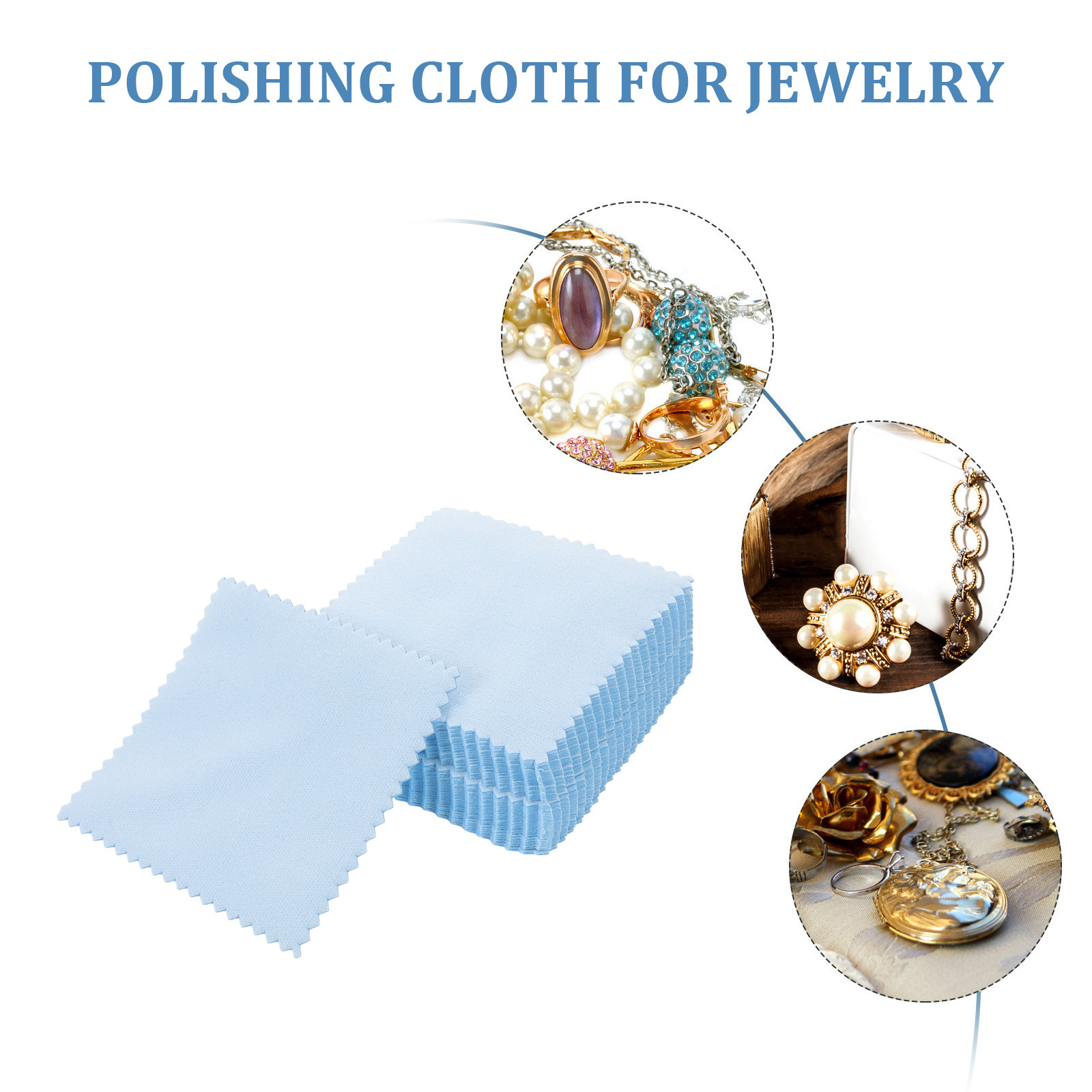 2 pièces de tissu de polissage - Jewelry Watch avis et prix