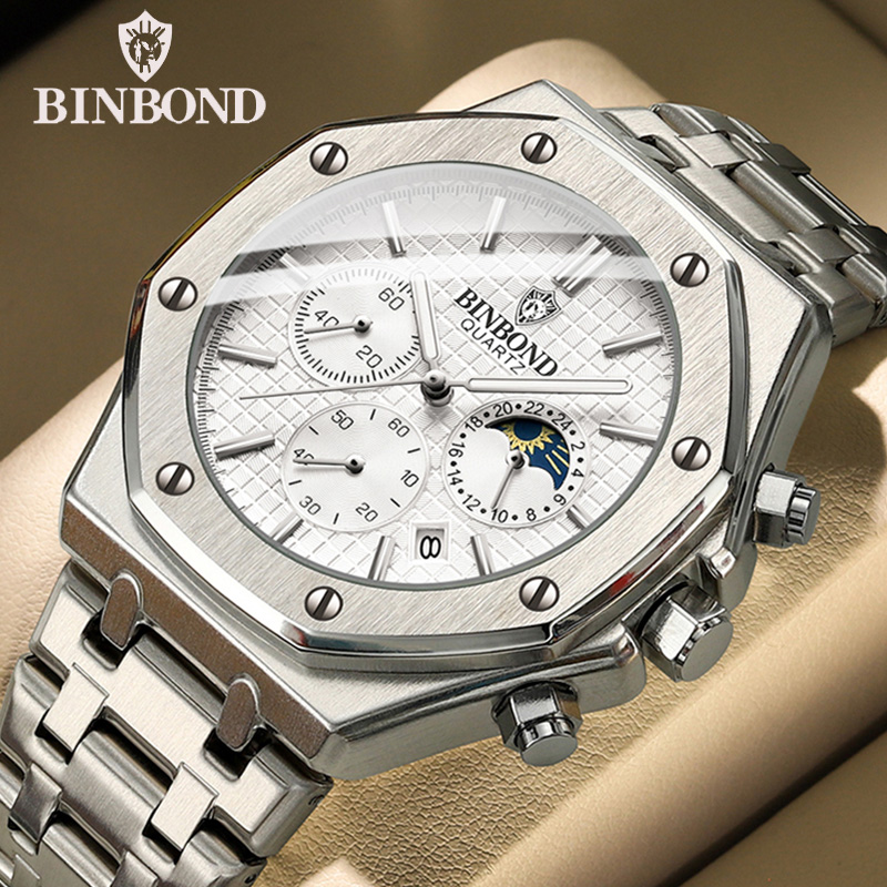 BINBOND qualité hommes montre  - Rolex Watch Daytona avis et prix
