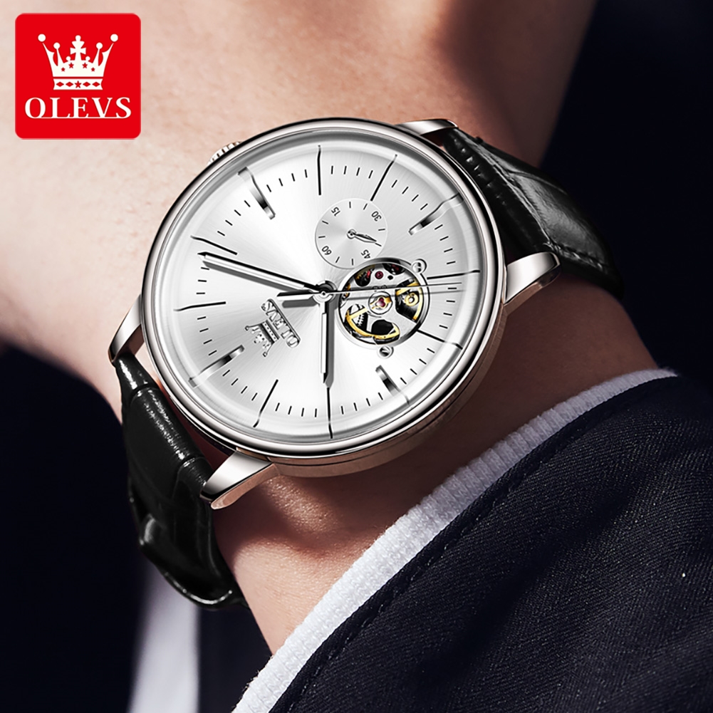 Montres pour hommes OLEVS 6708 - Mens Mechanical Watch avis et prix