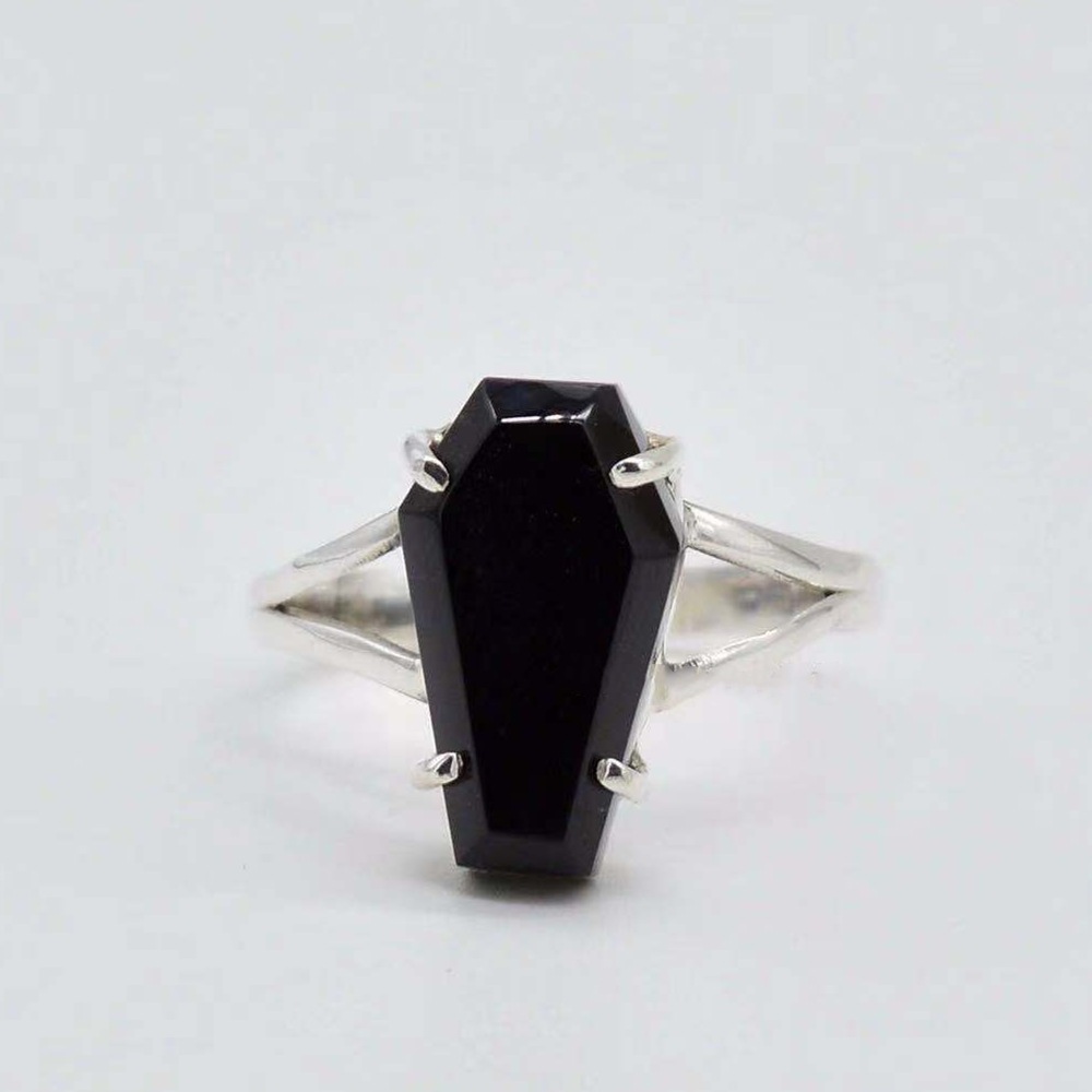 Bagues Vintage Vampire Hallowe - Gothic Skull Ring avis et prix