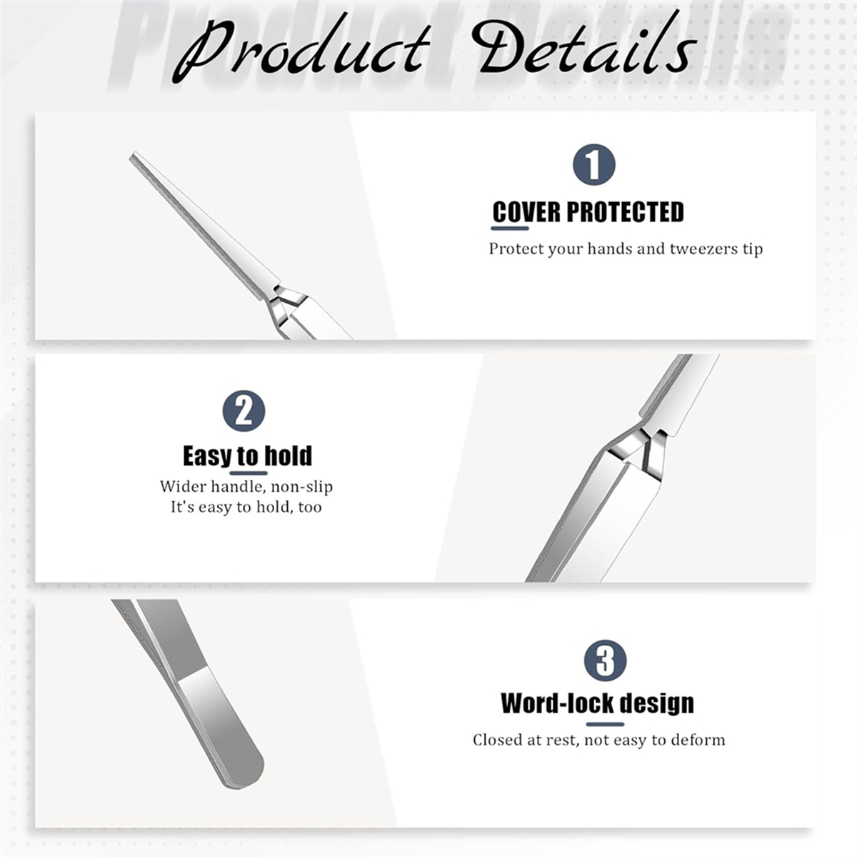 Pincettes artisanales, 6 pièce - Jewelry Repair & Watches Photos avis et prix