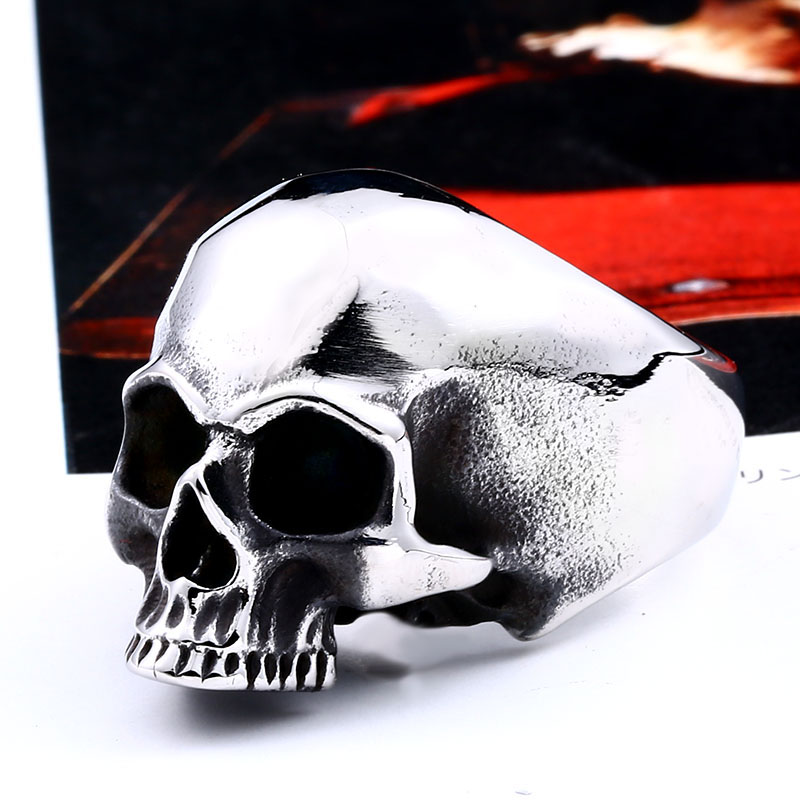Beier 316L acier inoxydable Vi - Gothic Skull Ring avis et prix