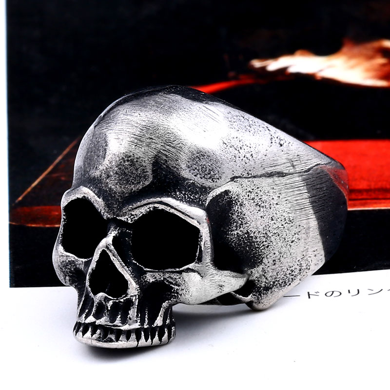 Beier 316L acier inoxydable Vi - Gothic Skull Ring avis et prix