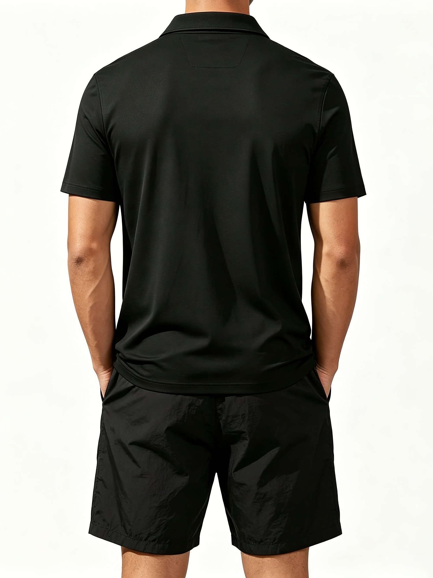 Ensemble polo et short de plag - Watches & Jewelry Tsukiu avis et prix