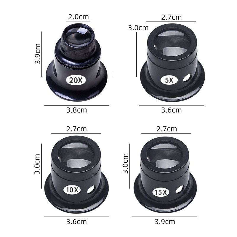 Lot de 4 loupes monoculaires p - Jewelry Eyewear Watches & Accessories avis et prix
