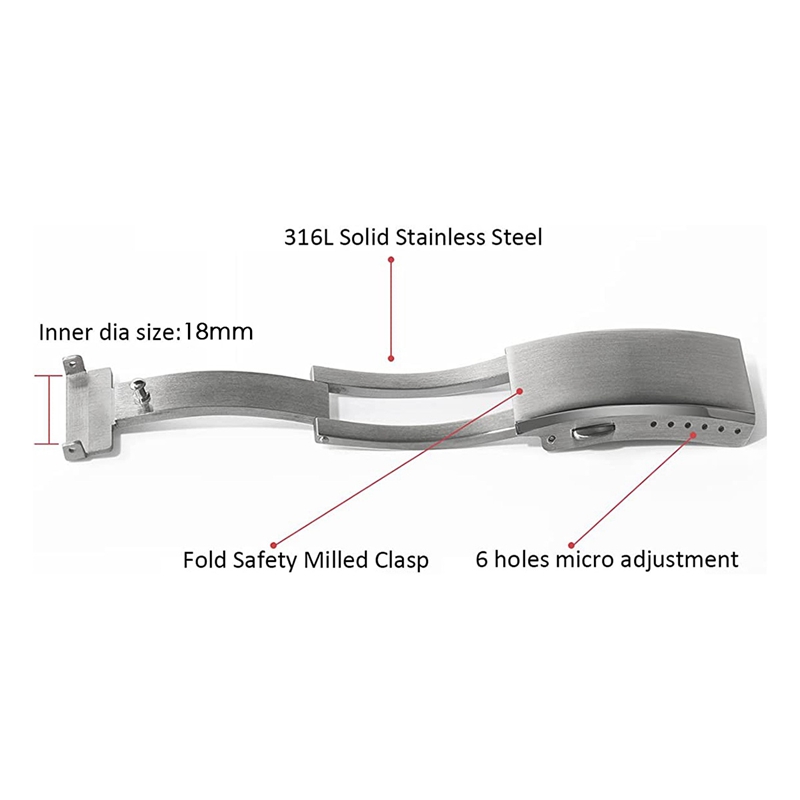 Fermoir de sécurité pliable po - Watches & Jewelry Tsukiu avis et prix