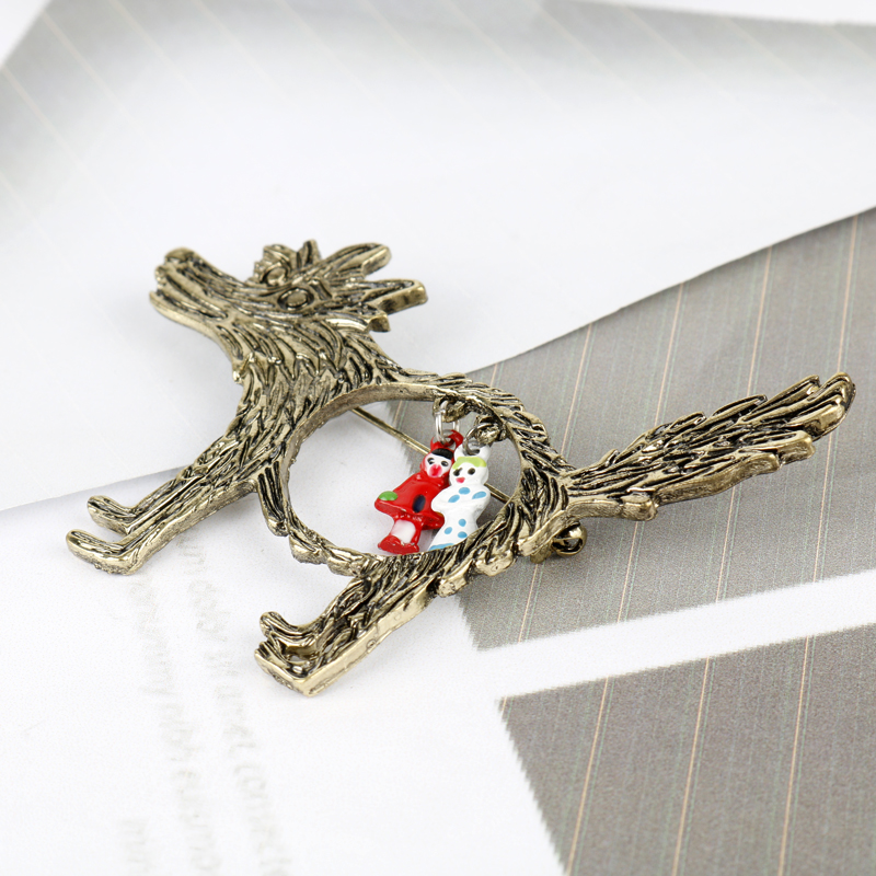 Broche Vintage Loup et Bébés p - Wolf Jewelry & Watches Tampa Reviews avis et prix