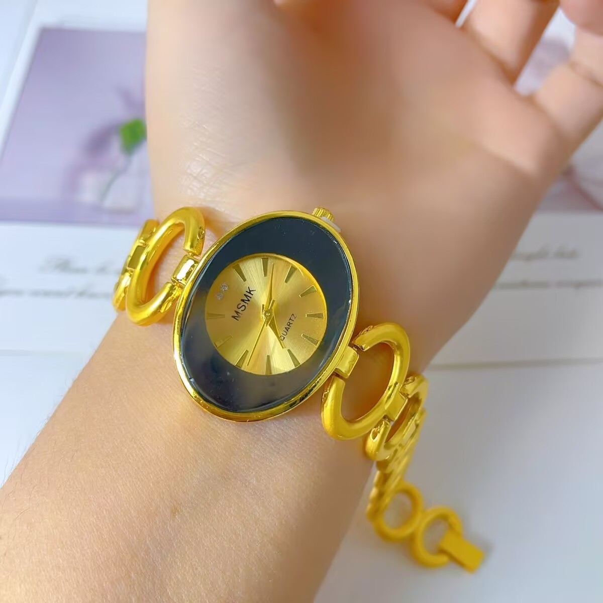 Montre américaine plaquée or 2 - Jewelry Watch avis et prix