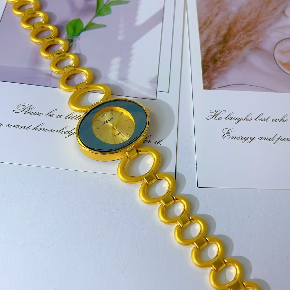 Montre américaine plaquée or 2 - Jewelry Watch avis et prix